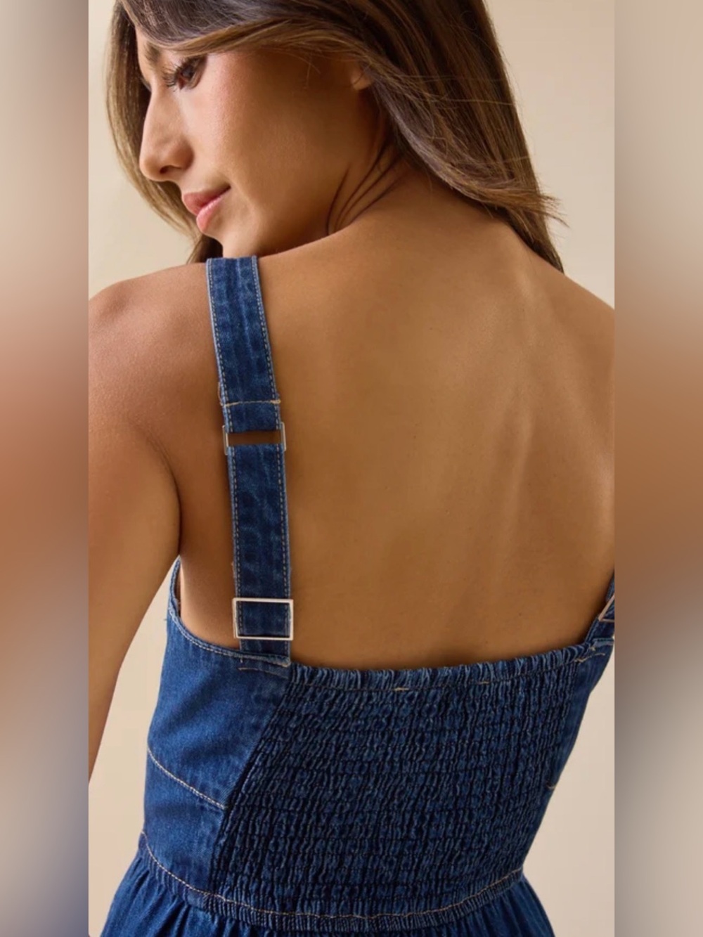Altar’d State Maxi Denim Dress - Picture 14 of 14